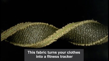 Computerized Fabric Transforms Clothing Into Fitness Tracker