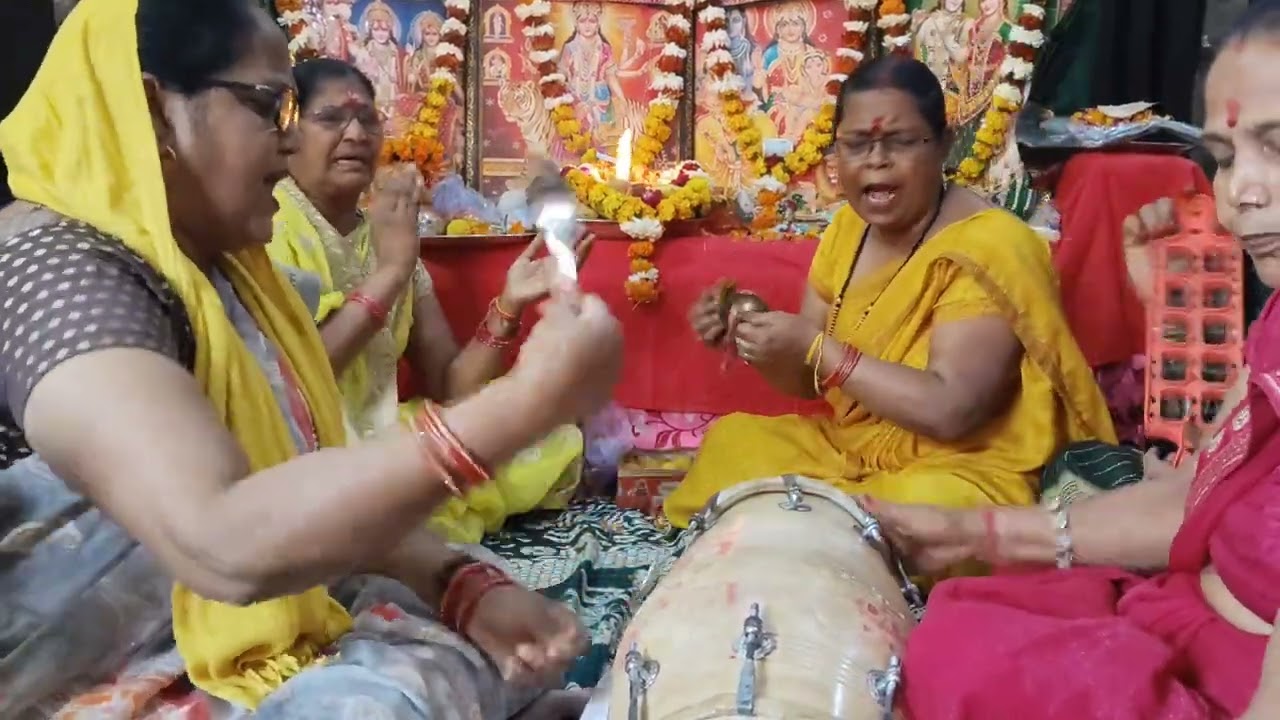 मेरे घर का प्रोग्राम है मेरी बेटी कीशादी का ज्योति पवन है मां मेरे घर में चली