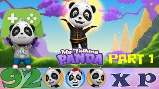 My Talking Panda (iOS/Android/92000XP) All achievements I PART1 ♕ ✔ screenshot 2