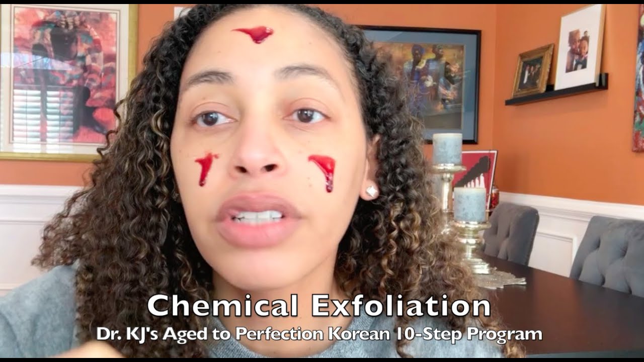 Chemical exfoliation Dr. KJ's Aged to Perfection Korean 10Step