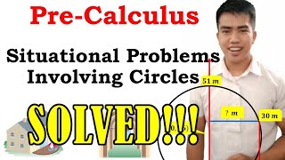 Situational Problems Involving Circles| Pre-Calculus Wealth