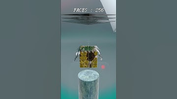 Cloth Simulation 3D〰️🟨 #3dart #3danimation #clothsimulation #simulation  #asmr #shorts #funny