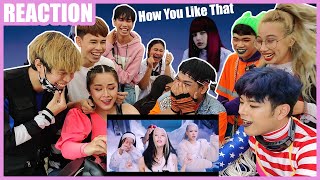 [REACTION THAI]BLACKPINK - 'How You Like That' M/V อยู่ในกองถ่ายก็จะดู! เริศ!!! | OchinZ