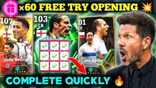 Download lagu Finally free try epic💥 | 60 free try Treasure Link pack opening 🔥 | Complete easily | eFootball