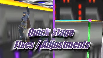 Quick Stage Hack Fixes / Adjustments in Brawl Box