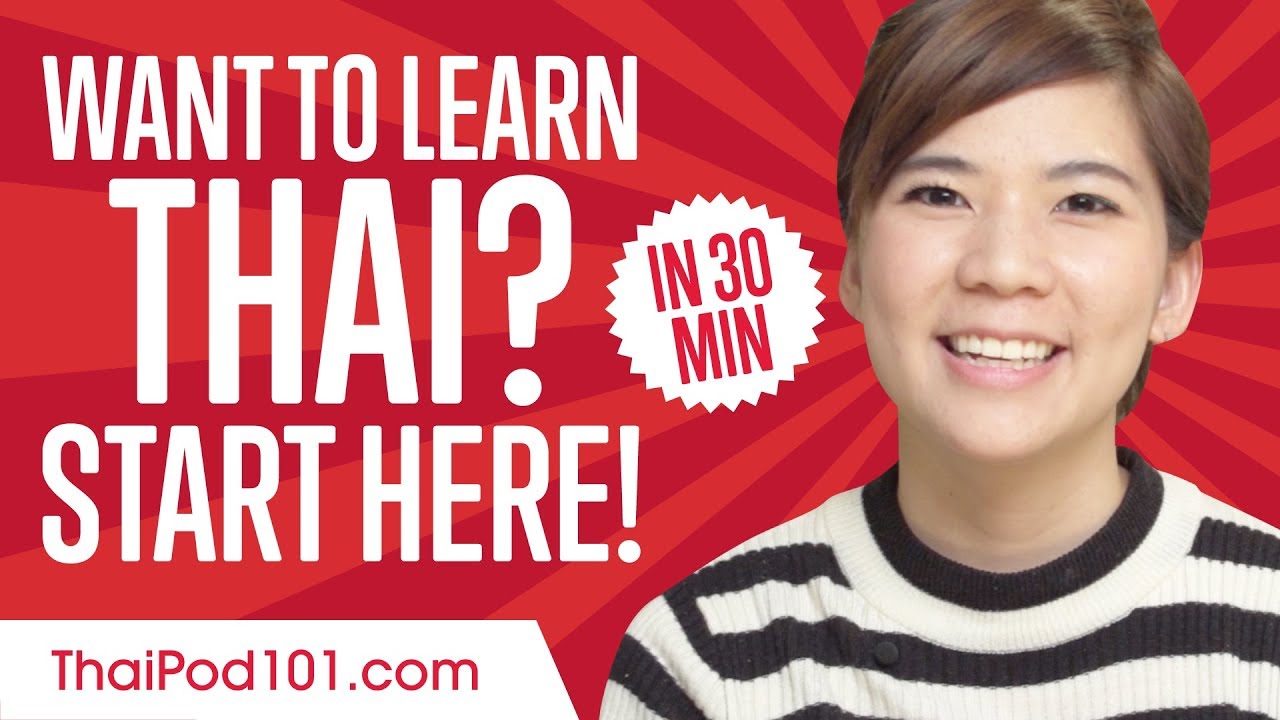 ⁣Get Started with Thai Like a Boss - Learn Thai in 30 Minutes!