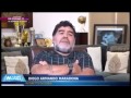 Maradona sbotta contro la Juve! ma il suo discorso nessuno lo capisce