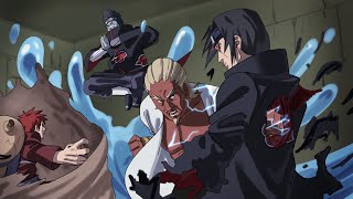 Each Akatsuki Duo vs The 5 Kage Summit