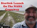 StarLink Launch from the Nasa Causeway