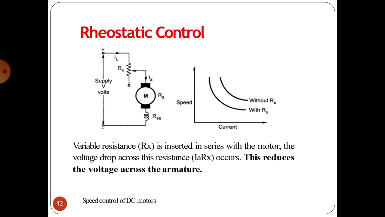 Speed control of DC series motor YouTube