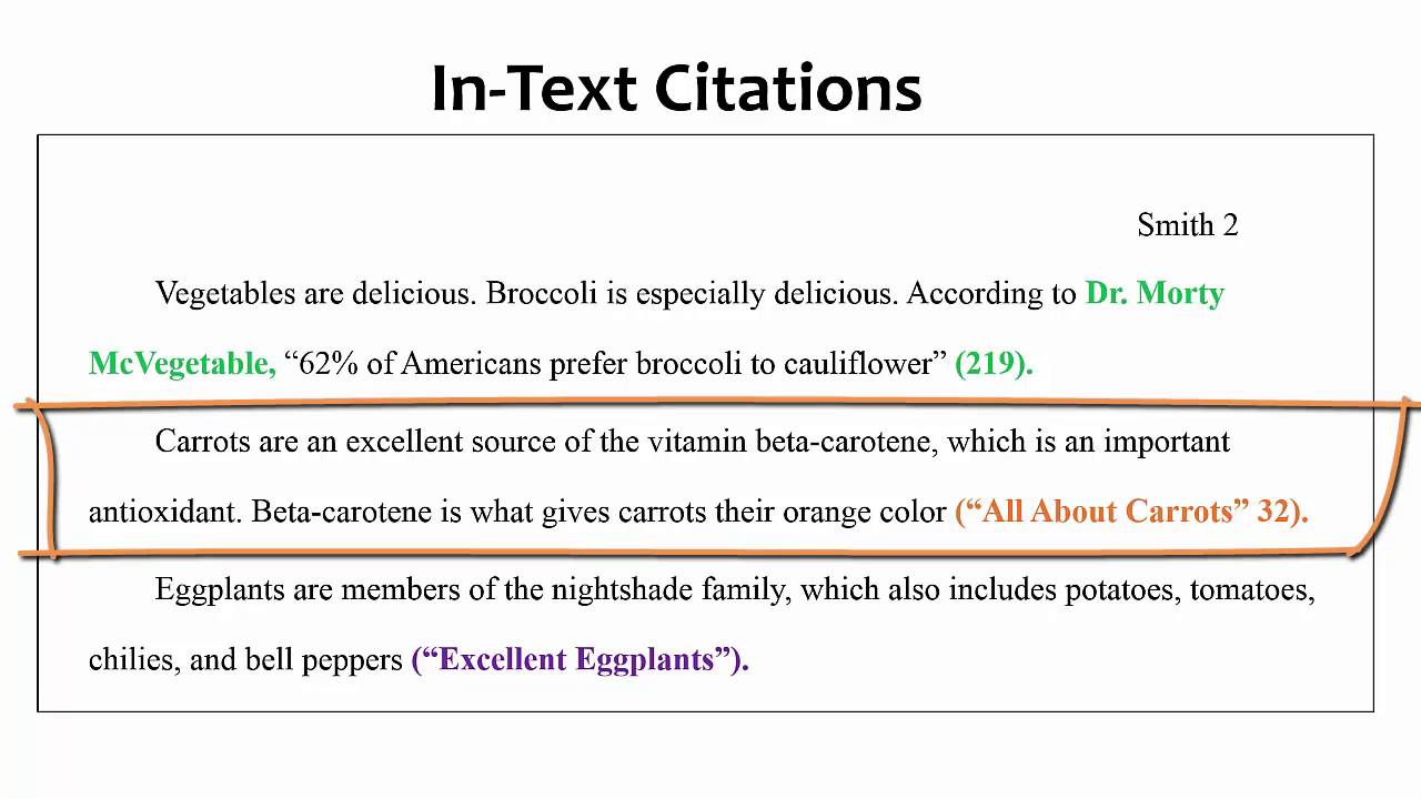 in text citation mla 8th edition website