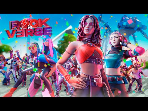 Rock In Verse - Theme Park Roleplay | Rock in Rio feat. Fortnite