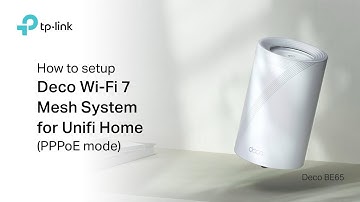 How to setup Deco Wi-Fi 7 Mesh System for Unifi (Deco BE65, BE75, BE85)