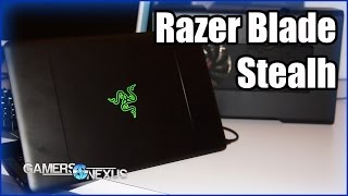 Razer Blade Stealth with External Video Card | CES 2016