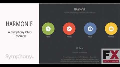 Preview Harmonie - Symphony CMS Ensemble