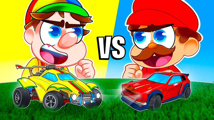 JOHNNY vs MARTY in Rocket League!
