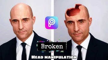 Broken Head Manipulation | Picsart Photo Editing Tutorial | Anas Click