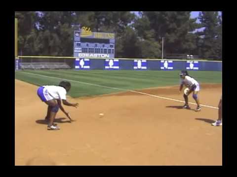 Softball Defense Drills Using Paddles