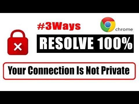 Your Connection is Not Private Error Google Chrome NET::ERR_CERT_COMMON_NAME_INVALID :2025