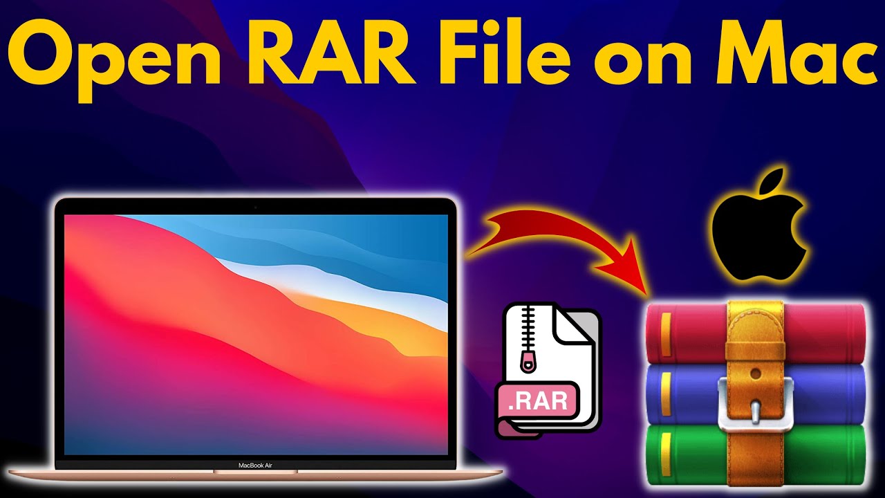 How to Open Rar File in Mac How to Open Rar File on Macos YouTube