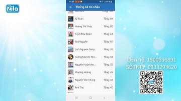 Hướng Dẫn Thống Kê Tin Nhắn Trên App InboxFB