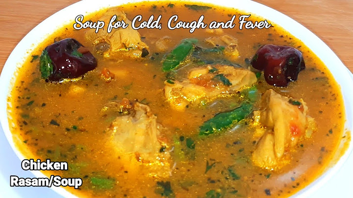 Chicken Rasam | Chicken soup | Healthy Chicken Rasam/Soup for Cold, Cough, Fever