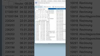 Taifun Mini-Tipp Rechnungsübersicht