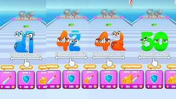 Merge Alphabet Run Cube Run Vs Merge Number Run⭐Alphabet Game, Number Lore⭐Abcdefghijklrtuvwxyz