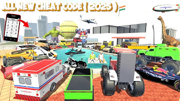 ALL NEW INDIAN BIKE DRIVING 3D CHEAT CODES 2025 | INDIAN BIKE DRIVING 3D CHEAT CODE NEW UPDATE
