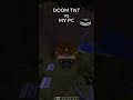 Doom TNT vs My PC (GONE WRONG!!) #minecraft #shorts