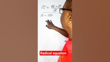 Nice Radical Equation #maths #olympiad #exam #mathexam @EmmandzeMathsSkills