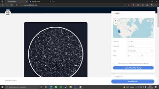 How to make a skymap for free in 5 MIN