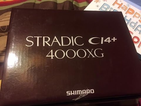 Shimano Stradic Ci4+ XG Unboxing - YouTube