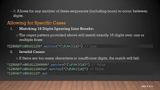 Mastering Regex to Match N Number of Digits Ignoring Line Breaks in Java