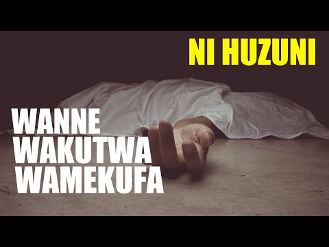 VIJANA WANNE WAKUTWA WAMEKUFA PEMBE ZONI MWA BARABARA