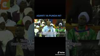 Uhuru Kenyatta speaking in Kikuyu language.