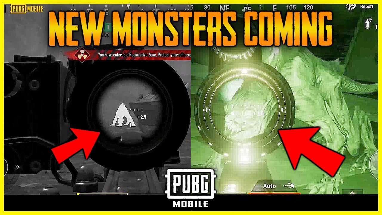 Pubg Mobile New Monster In Metro Royale Release Date Radiation Zone With New Monsters Youtube