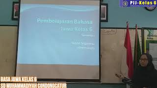 Pjj basa jawa pertemuan 1 (pengenalan materi kelas 6)
