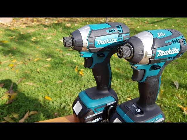 Kritiek Vrijgevigheid Moeras Some tests with Makita DTD152 and DTD154 cordless impact drill - YouTube