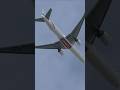 CLOSE UP OVERHEAD EMIRATES BOEING 777-31H(ER) A6-ENX Over the house en route to EGPF #shorts