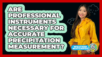 Are Professional Instruments Necessary For Accurate Precipitation Measurement? - Weather Watchdog