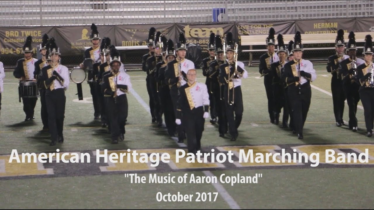 American Heritage Patriot Marching Band "The Music Of Aaron Copland" 10/21/17