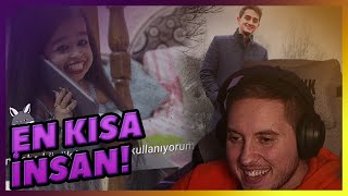 Dünyanın En Kısa İnsanına Tepki (@ruhicenetdocs) | RRaenee