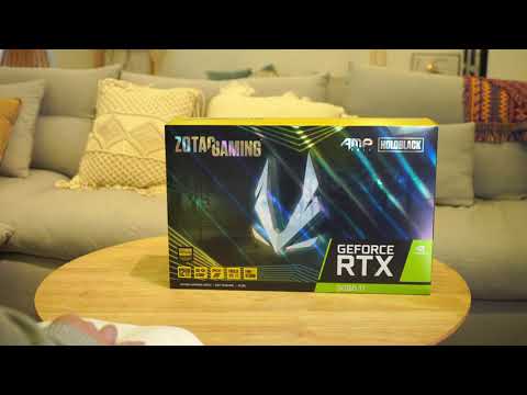 ZOTAC GAMING GeForce RTX 3080 Ti AMP Holo Quick Unboxing