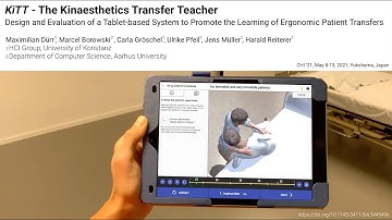 CHI2021 - KiTT - The Kinaesthetics Transfer Teacher: Design and Evaluation of a Tablet-based System