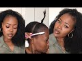 QUICK HALF UP HALF DOWN | HAIR TRANSFORMATION 😍 🔥 | FAVOURM | SOUTH-AFRICAN 🇿🇦 YOUTUBER