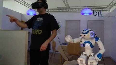 Immersive telepresence using a NAO robot
