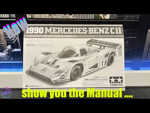 TAMIYA 1990 MERCEDES-BENZ C11 きのぴー Tamiya 1/10 1990 Mercedes-Benz C 11 2WD On-Road Touring Kit