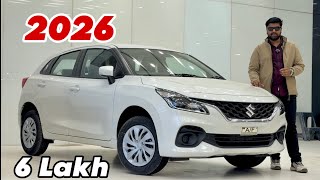 2026 New Baleno Updated Gst Cut 2Nd Base Model Delta Maruti Suzuki Baleno White Review