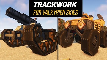 Гайд по Trackwork 1.20.1 Как сделать танк, машину. Гусеницы, колёса. (minecraft java edition)